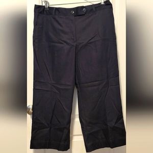 NWT Worthington women's cropped dress trousers. Size 16.